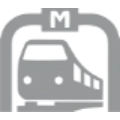 Ícone de metrô